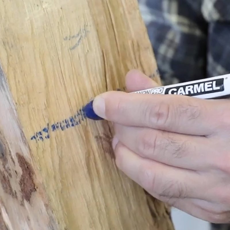Carmel Lumber Crayon Pro, Box of 12 (Pink), Lumber Marking Crayon, Lumber Marker, Keel Crayon, high-Density Clay Based Paint Crayon, Ideal for Marking on Wood, Lumber, Timber - Image 3